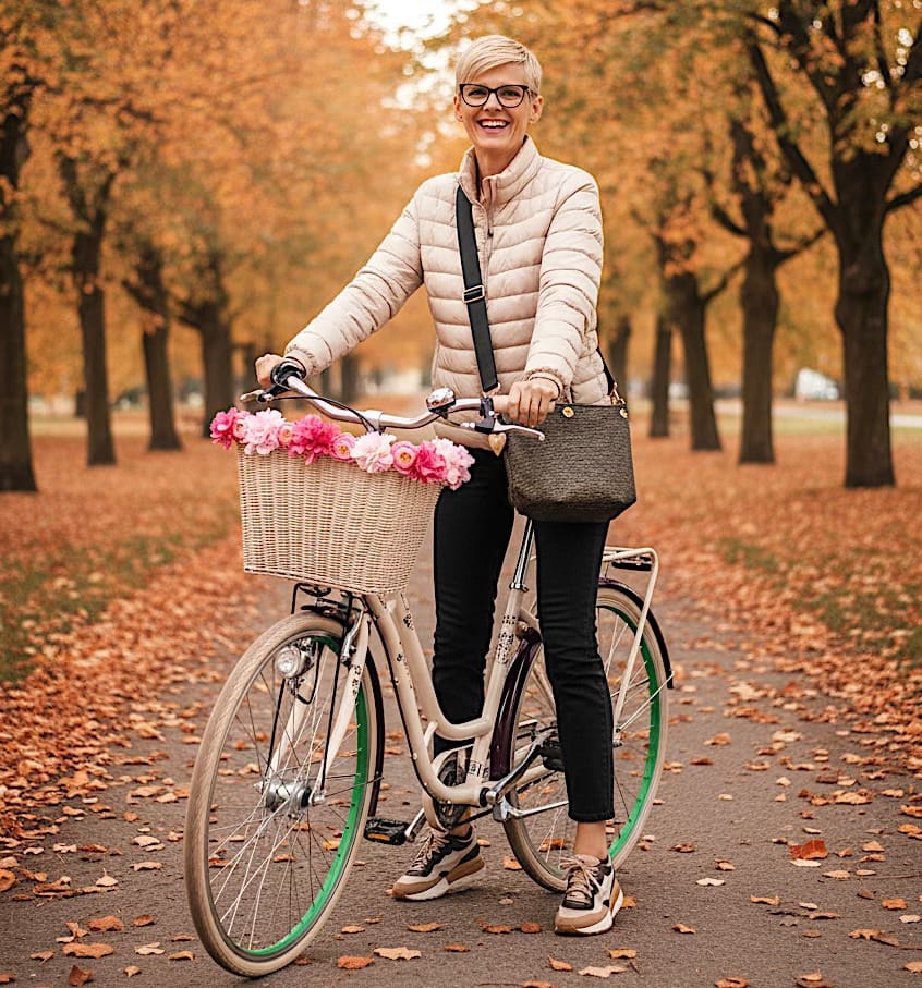 MALENA ♡ Črna NEčrna - ČRT'KA Zlatka / zlato srebrna naramnica - slika 3