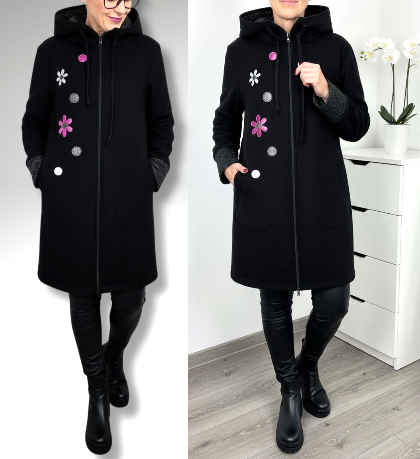 ➞ TUKAJ si oglej RAZLIČNE PLAŠČKE na MODELIH - slika 16