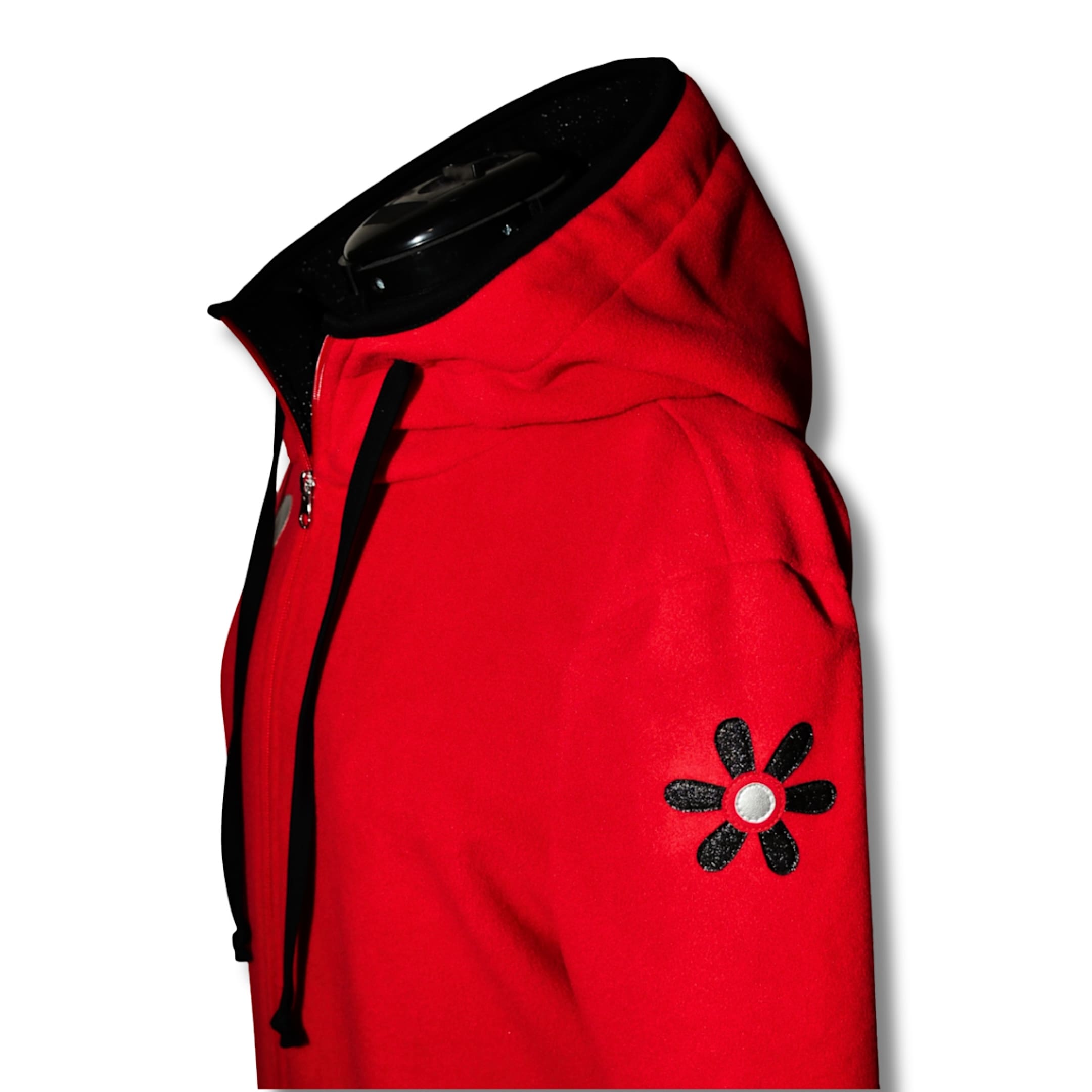 GlemStajl FLIS Hud.i PLAŠČEK ❁ ❤️ Srčno RDEČ - slika 12