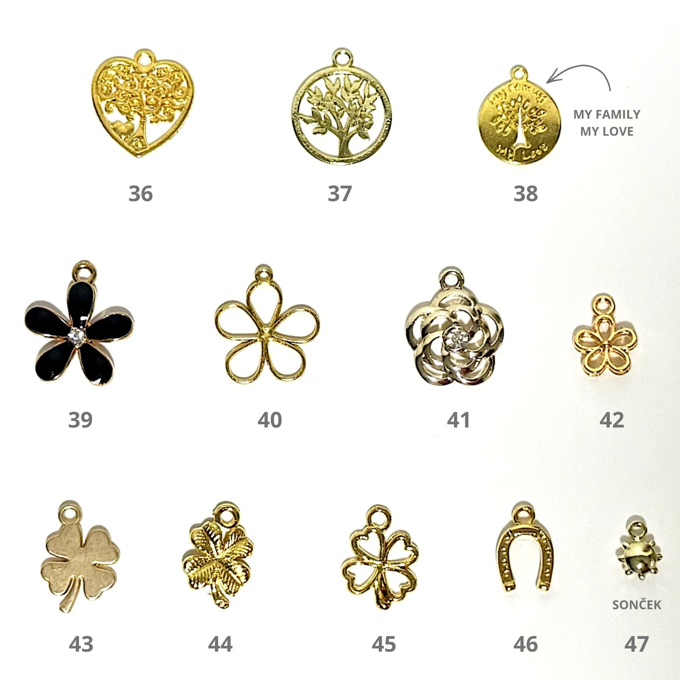 INFINITY AMULET.ka ♡ LAVANDA & zlata - slika 7